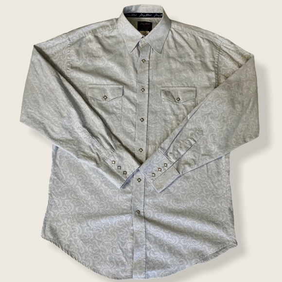 George Strait Wrangler Troubadour Button Shirt - Picture 2 of 7